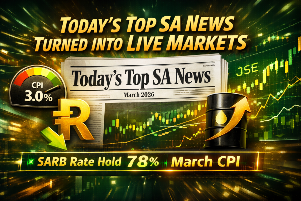 Today’s Top SA News