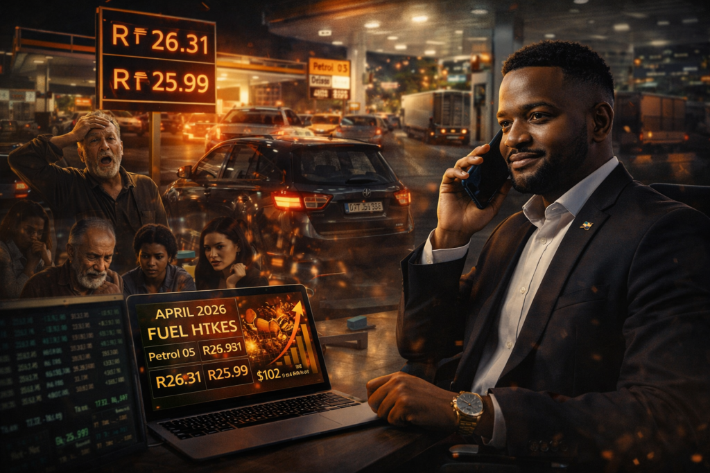 South Africa daily news April 2026 fuel price hikes