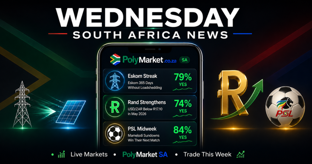 Wednesday South Africa News