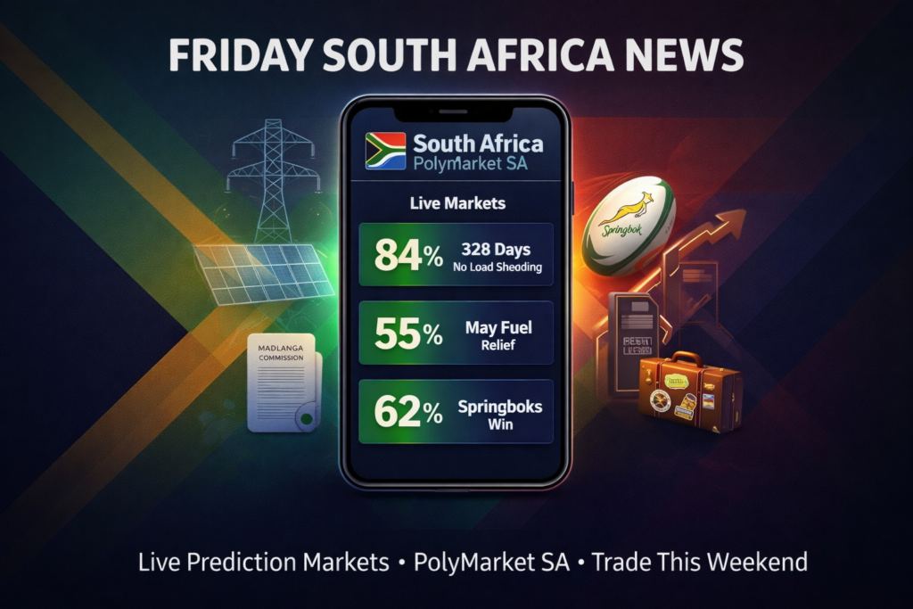 Friday South Africa news